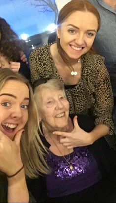 Mum with Caitlin and Erin Christmas 2019?