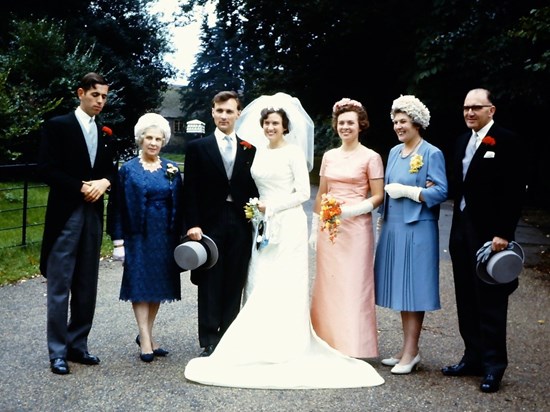 Wedding day, 1964