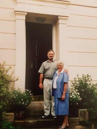 Geoff and Brenda at The Elms