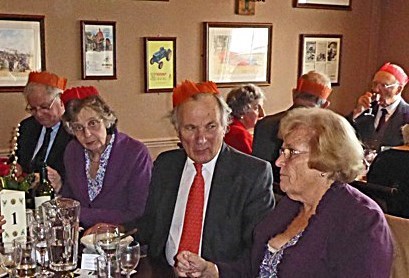 Geoff at the Probus 2014 Ladies Christmas lunch, submitted by John Deveson (photo by Hector Goldsack)