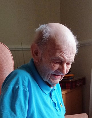 Dad in Valley View Care Home March 2021