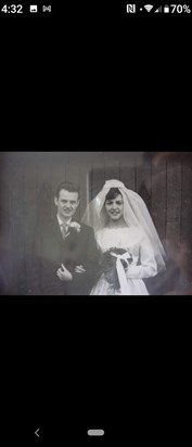 Mam and Dad wedding day. March 16th 1963