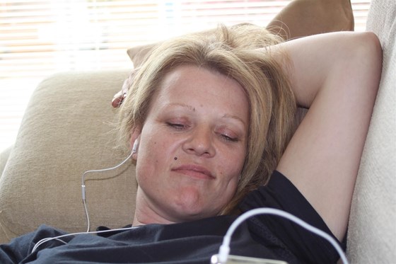 Relaxing with your iPod xxx
