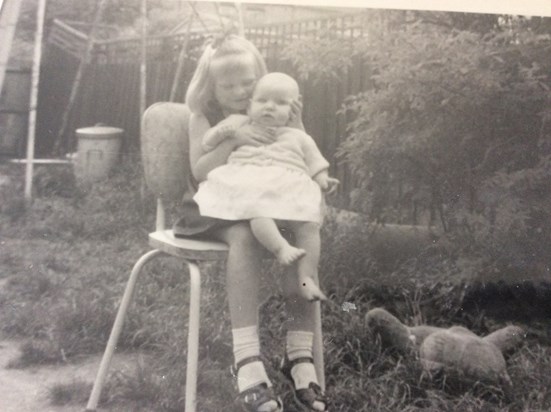 Me and Catherine.....1966....sisterly love x