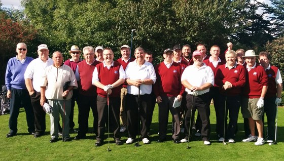 Brendan with the Golftrotters