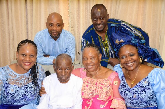 Amans With HIs Wife & Children @85th Birthday / Golden Jubilee Marriage Anniversary