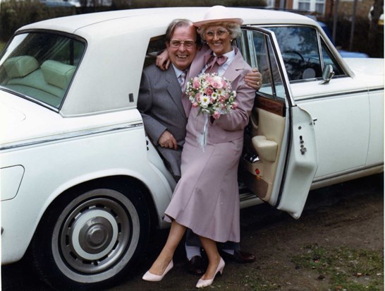 April 1986 - Albert and June's Wedding