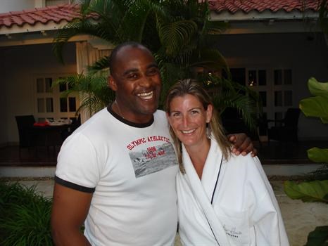 Chris and Louise Ajala Barbados April 2010