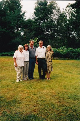 Mum, sister Gail, brother Gary, Den, and sister Diane much love Char