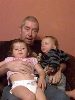Saffron and Kian much loved grandchildren.