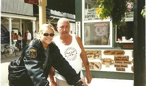 Policewoman on Bike