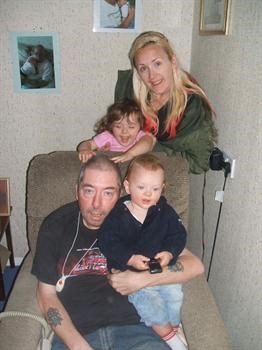 Saffron,Wendy, Dad&Kian