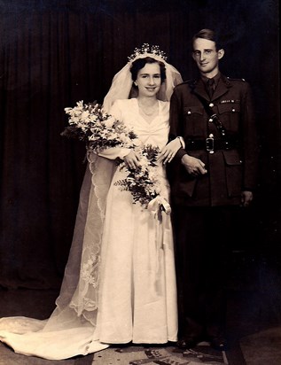 Wedding Day with Shirley 1945