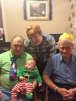 4 generations of Boyd's Christmas 2012