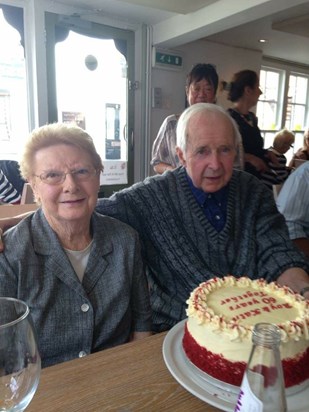 Mum & Dad celebrating 60 years Anniversary