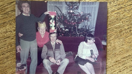 Happy times 🥰 Christmas 1984, at The Lovett’s 