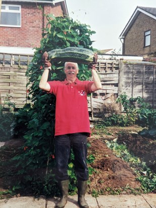 Dad loved his allotment 