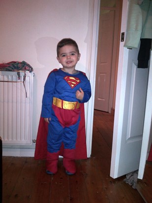 Grandad Gullick you would be so proud of me im your super man love Evan xxxxx