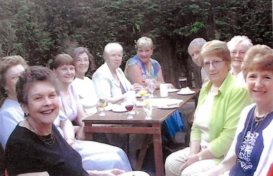 Mum with her friends at a Catenian Ladies Event May 2008