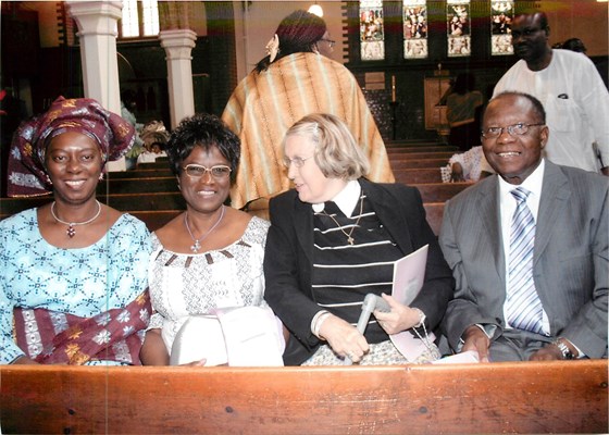 Bisi Ogutuga, Joke, Mrs Maureen and Dr Niyi Coker 2007