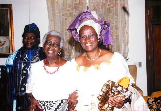 Late  Mrs Muriel Okagbue and Joke @70