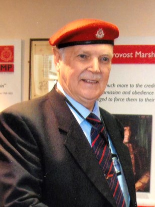 Gordon in his Red Beret 