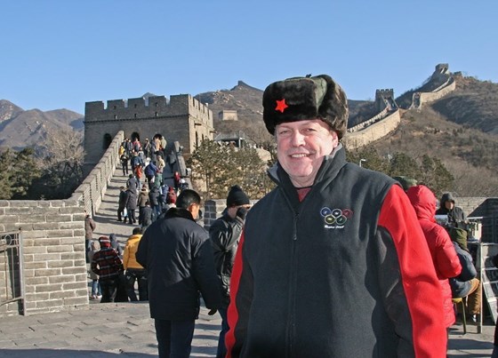 on the Great Wall