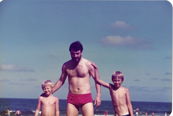 David at the beach