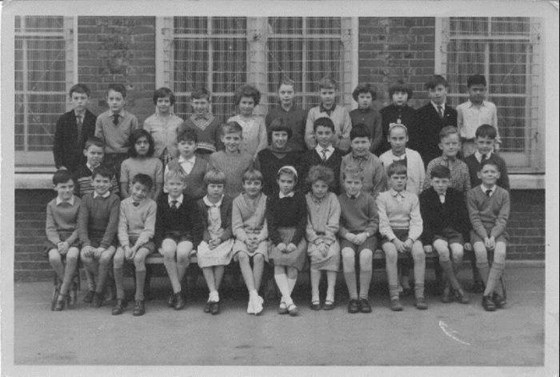 David - far left on the front row - taken from his Facebook page