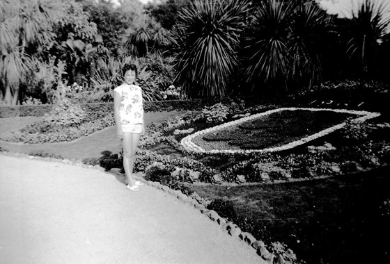 Mum in gardens