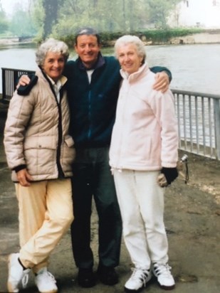 Visiting France and Playing Tennis with Mary. Sheila x