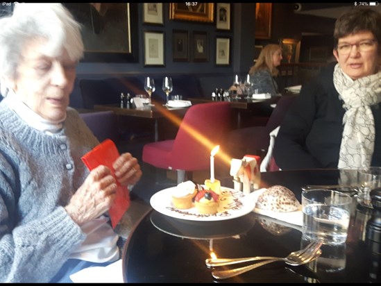 Birthday dinner at Old Parsonage 2018