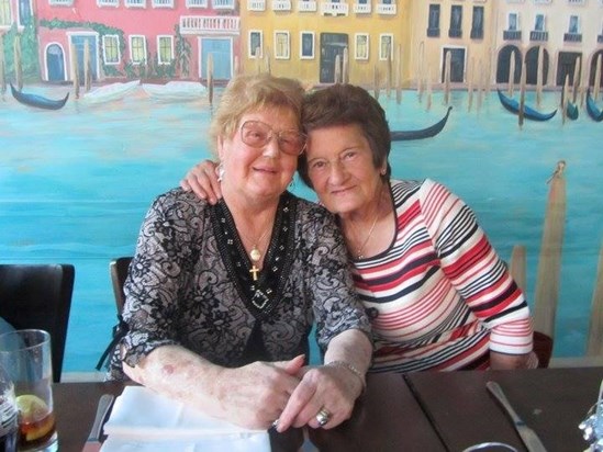 Auntie Joan and Mum best friends for over 65 years RIP