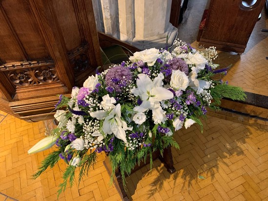 Funeral flowers 