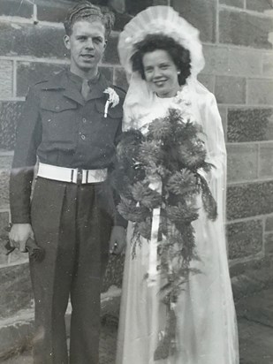 Wedding Day 22nd November 1947