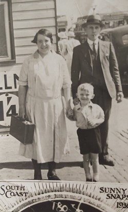 dad with mum and dad