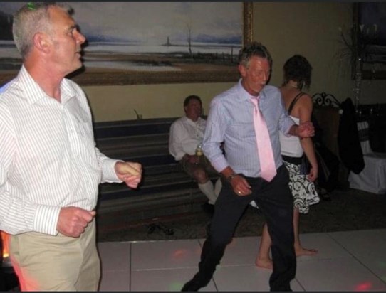 Always full of life- Dad dancing at it's best!