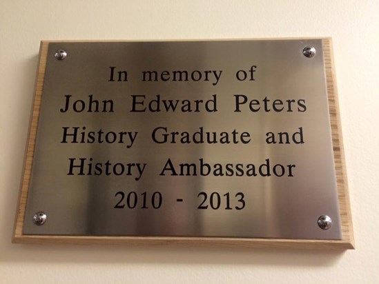 John's plaque