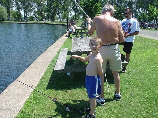 Fishing with Pappy again