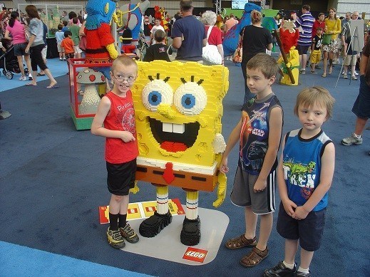Spongebob and the boys