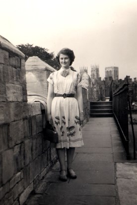 Jean at Windsor Castle - Early 1950's