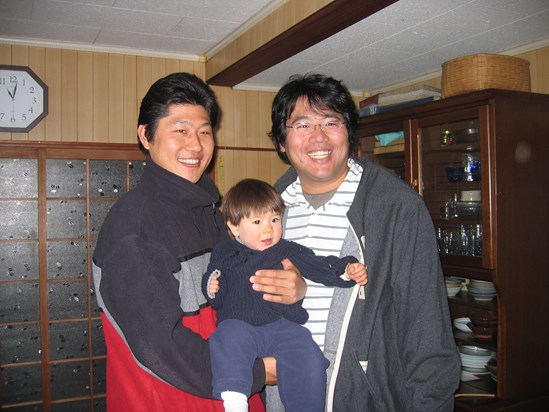 With Masueda, January 2006