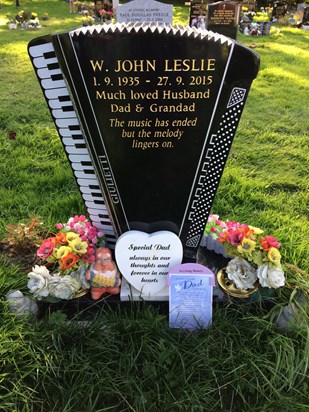 Special headstone for an extra special man