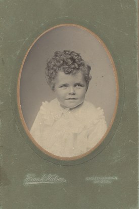 George Henry Palmer as baby