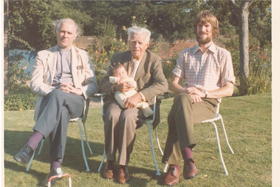 Four Generations of Palmer James,George, Derek & Martin