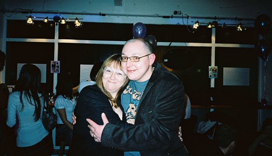 Paul & his Mum at his 30th bithday party