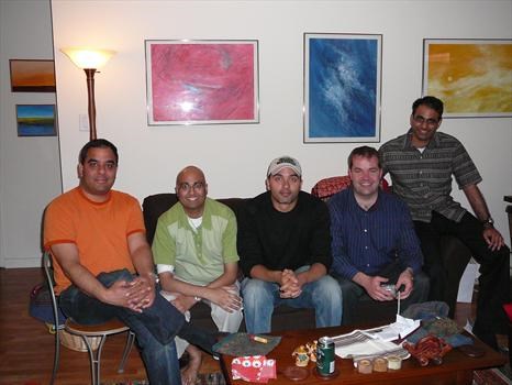 R Tolani, Naveen, S Montano, B Bowles, M Deshpande, Vancouver 2009