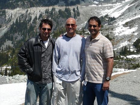 Praveen Shanbhag with Deshpande Brothers, Whistler BC, 2009
