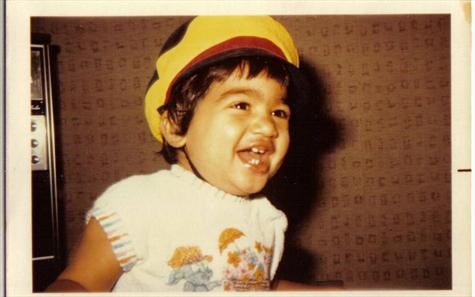 Naveen on his first Birthday in Japan