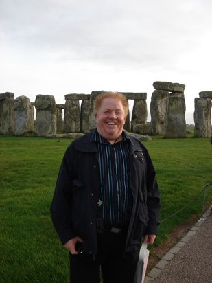 Paul and I spent A day in 2009 visiting Stonehenge.  Lots of laughs and great memories. 